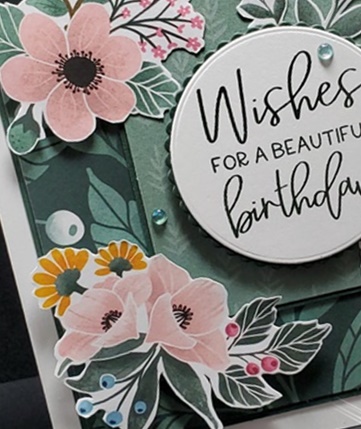 Fitting Florets Birthday Card